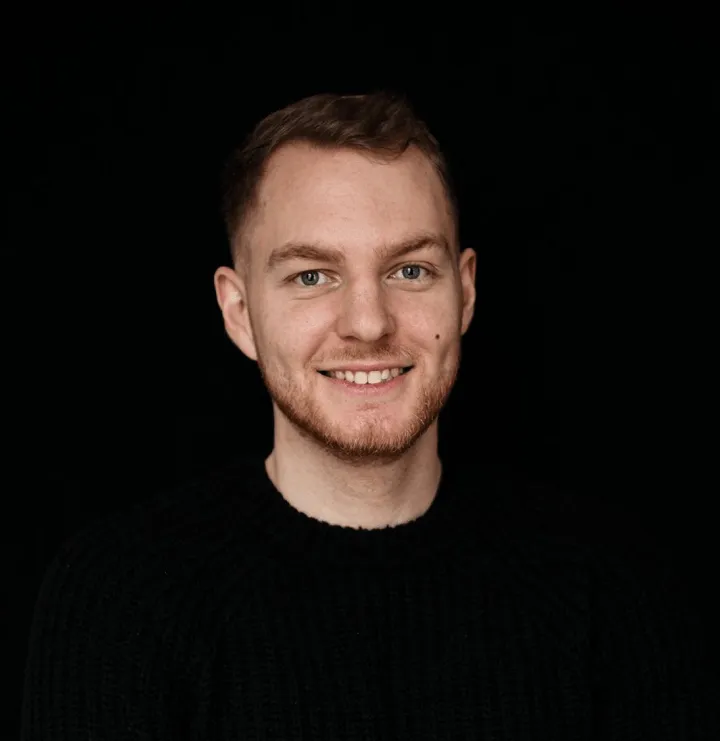 Portrait of Julian smiling