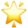 Glowing star emoji