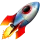 Rocket emoji